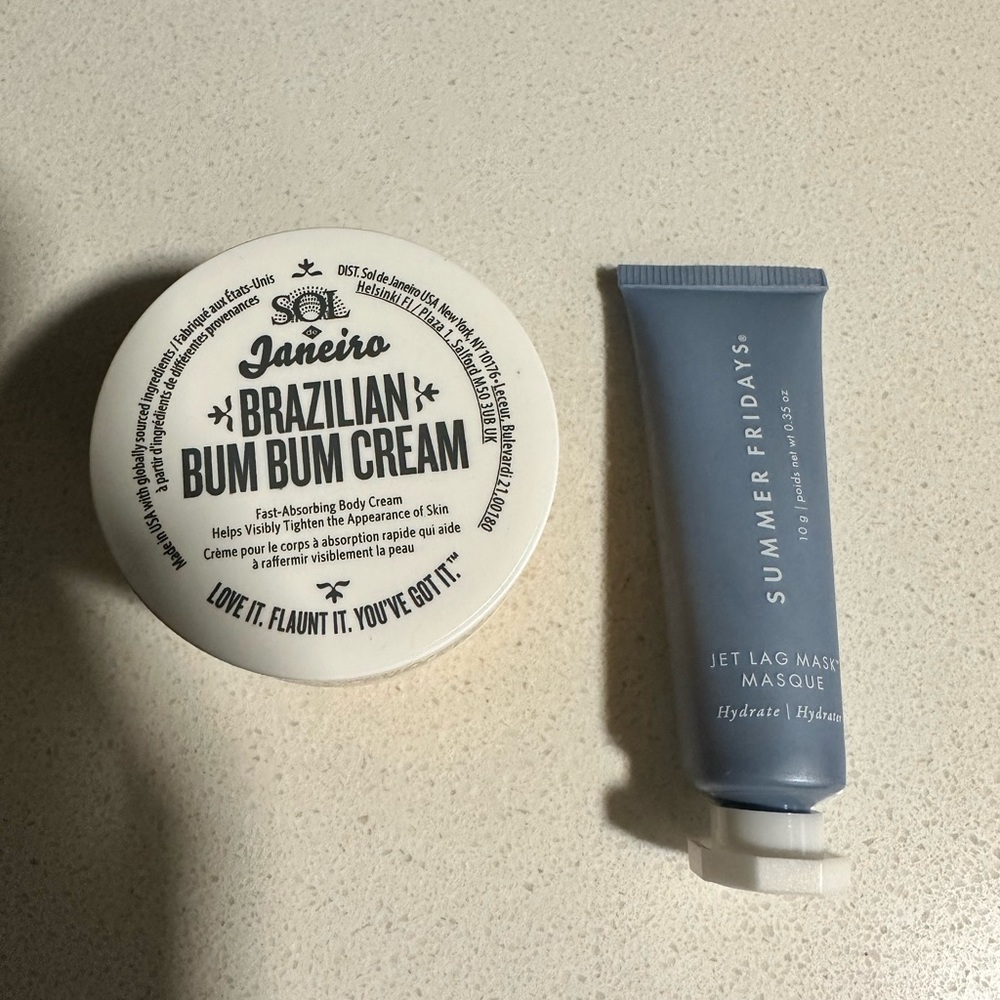 SOL DE JANEIRO BRAZILIAN BUM BUM CREAM 25 ML/0.84 fl oz SIZE and Summer Fridays